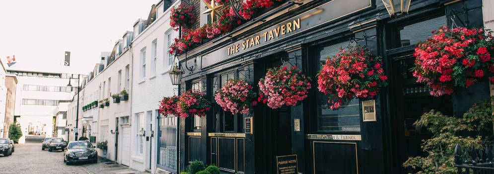 Pub in Belgravia, Londen