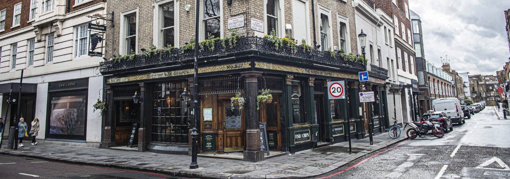 Pub in Knightsbridge in Londen