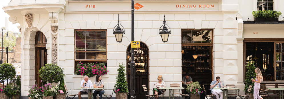 Pub in Belgravia, Londen