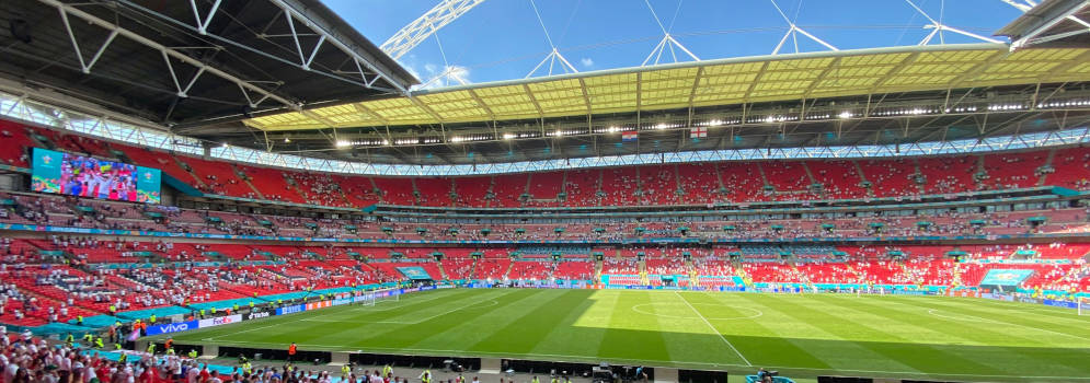 Het Wembley Stadium van Engeland in London