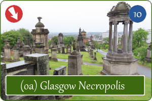 Wandelpad in Glasgow