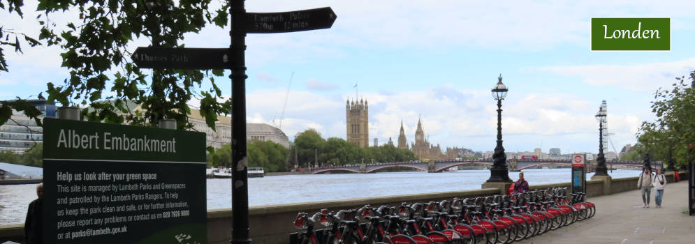 Wandelen in Londen, Engeland