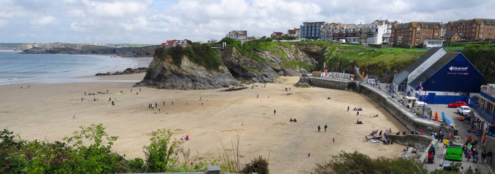 Great Western Beach in Newquay, Cornwall