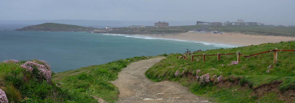 Fistral Beach in Newquay, Cornwall