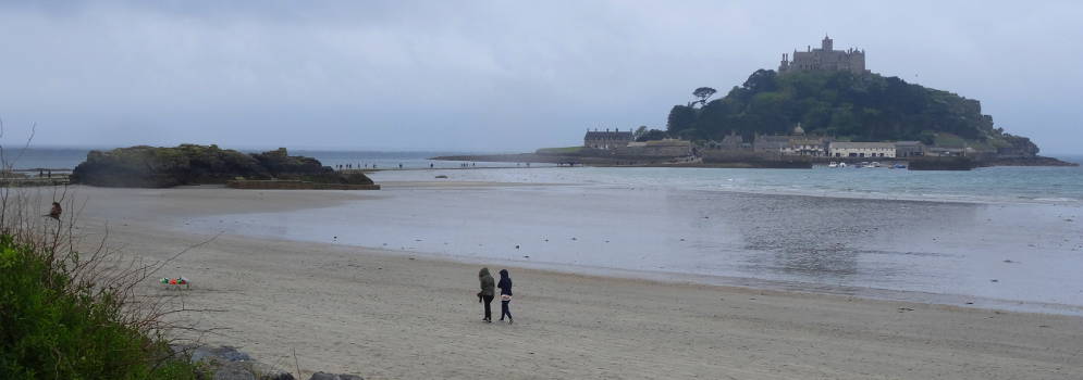 St Michael's Mount in Cornwall, Engeland