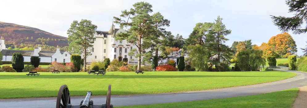 Blair Castle in Perthshire