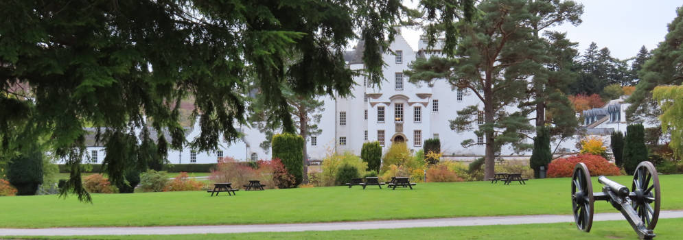 Blair Castle in Perthshire