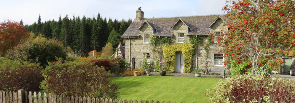 Cottage in Old Bridge of Tilt in Perthshire
