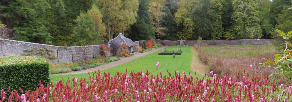 Hercules Garden van Blair Castle in Perthshire