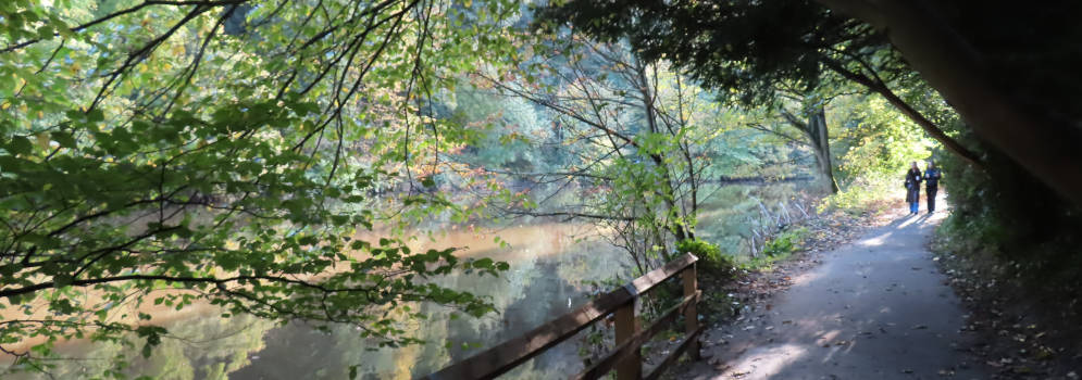 Wandelpad langs de Wear in Durham