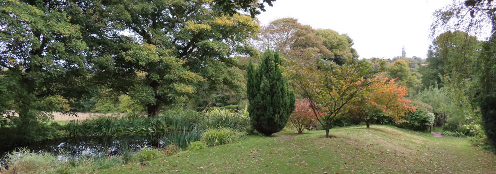 Tuinen van Crook Hall in Durham