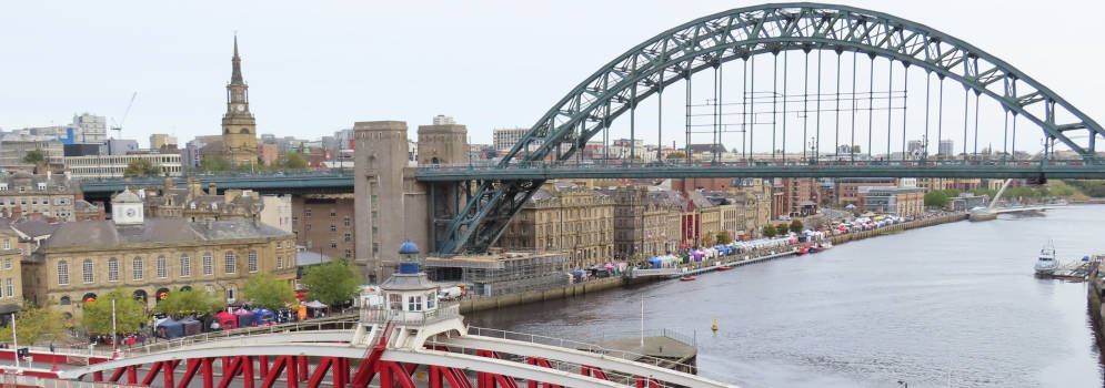 Straat in Newcastle
