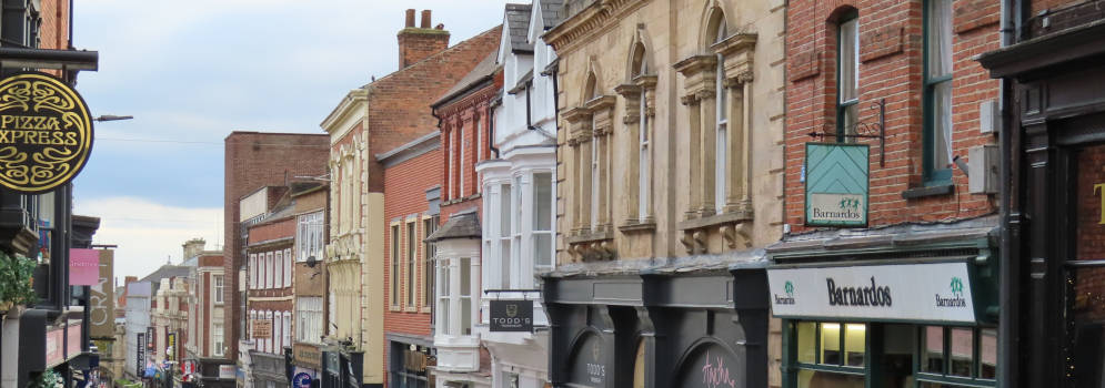 High Street in Lincoln