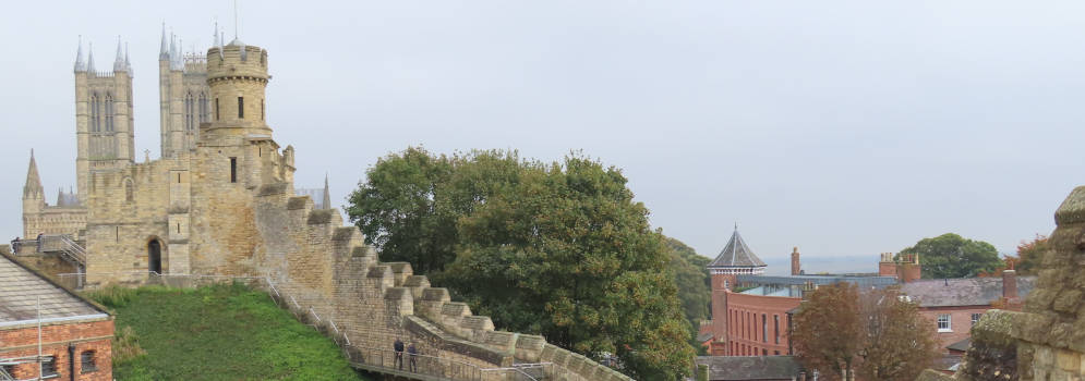 Het kasteel van Lincoln