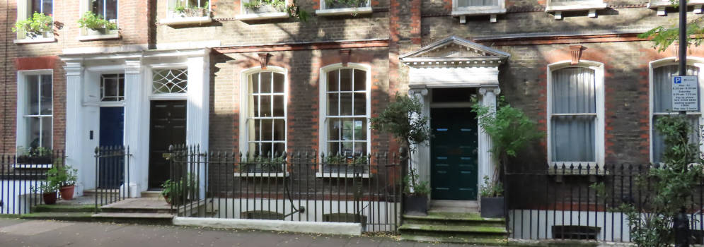 Huizen in Bloomsbury, Londen