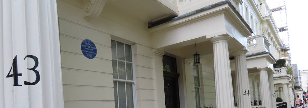 Huizen in Belgravia, Londen