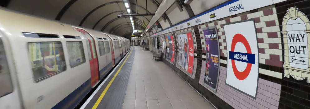 Undergroundstation van Arsenal