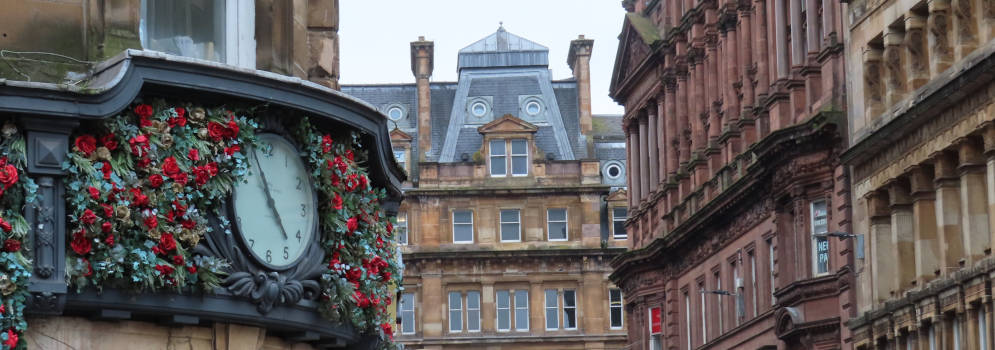 Mooie gebouwen in Glasgow