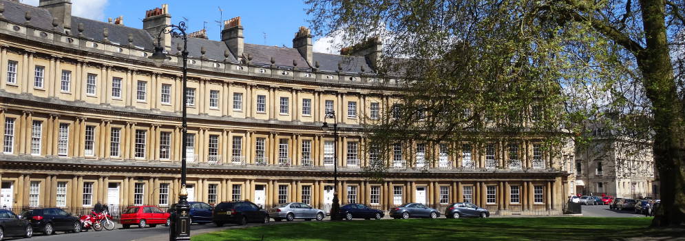 The Circus in Bath, Engeland