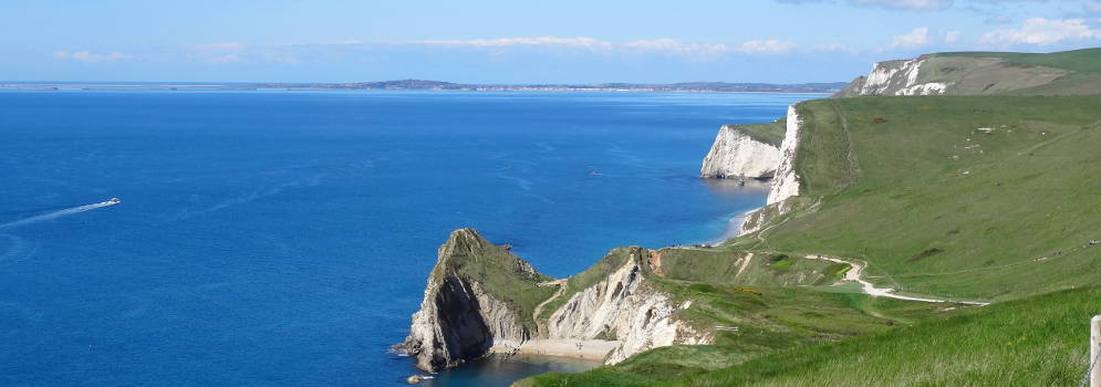 Jurassic Coast in Dorset, Engeland