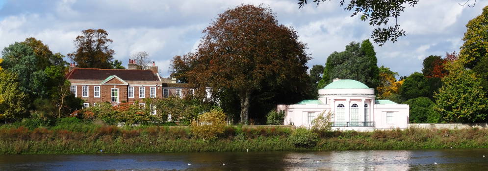 Landhuizen langs de Theems in Londen