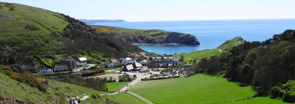 Lulworth Cove in Dorset, Engeland