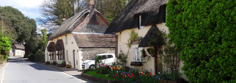 West Lulworth in Dorset, Engeland