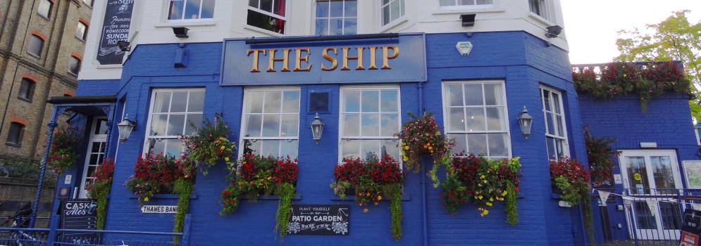 Pub de Ship Inn in Londen