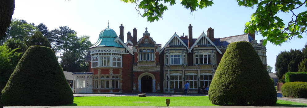 Bletchley Park bij Milton Keynes in Buckinghamshire