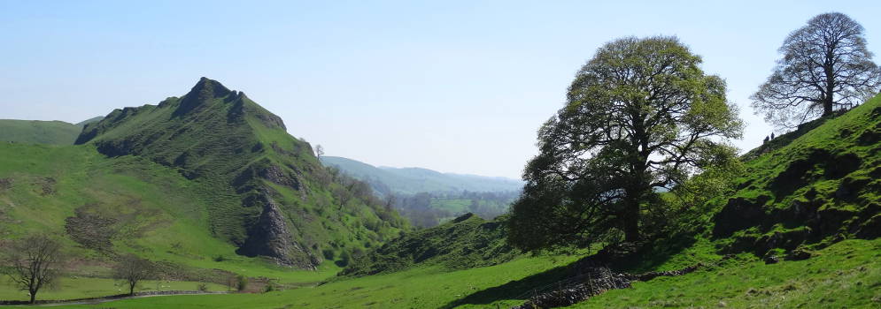 Parkhouse Hill in het Peak District, Derbyshire