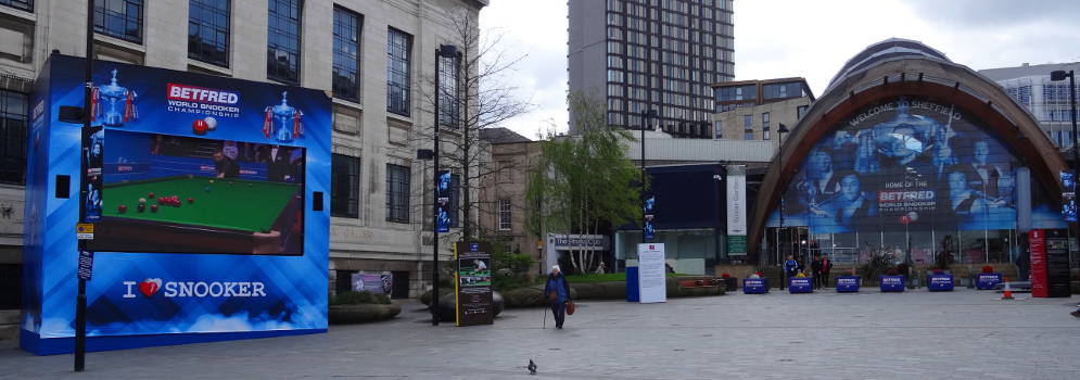 WK Snooker in de Crucible, Sheffield