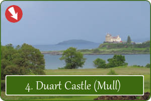 Kasteel op het eiland Mull