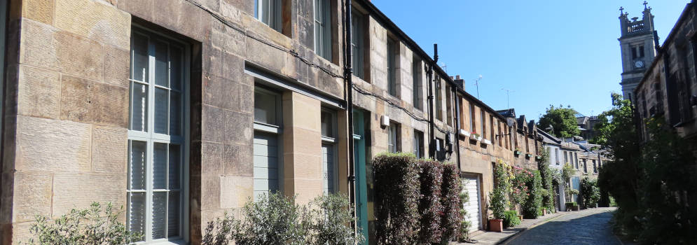 Cirus Lane in Edinburgh's New Town