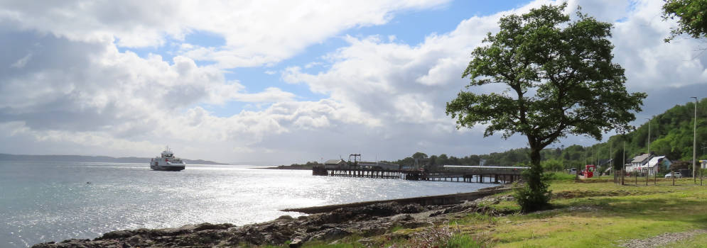 Haven van Craignure op Isle of Mull