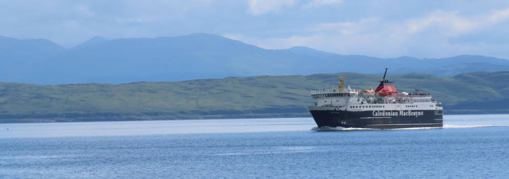 Calmac veerboot in Schotland