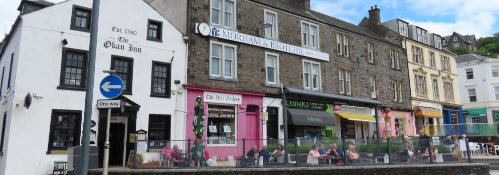 Pubs en cafe's in Oban
