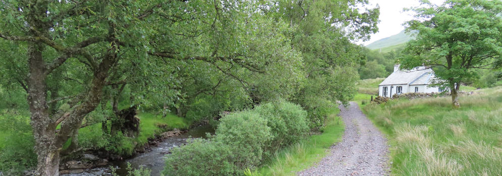 Glen Falloch in Schotland