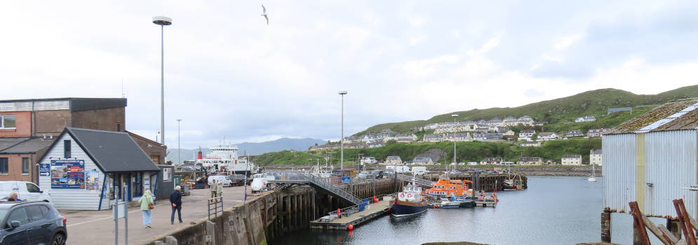 Mallaig aan de kust van Schotland