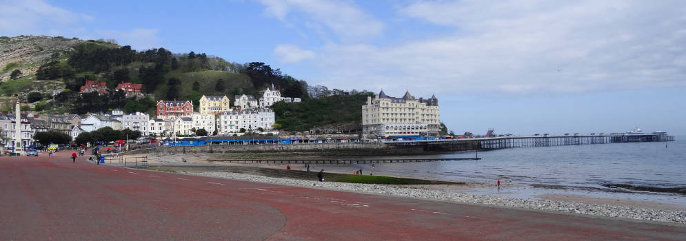 Llandudno Pier in Wales