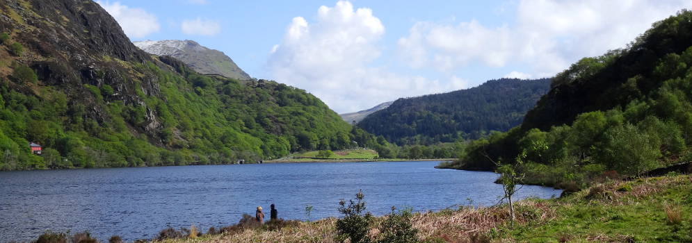 Llyn Dinas in Snowdonia, Wales