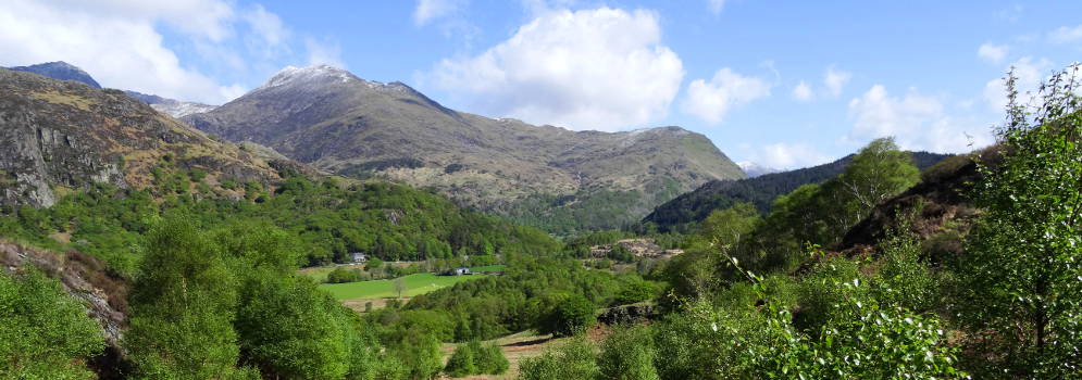 Bergen van Snowdonia rond Nant Gwynant