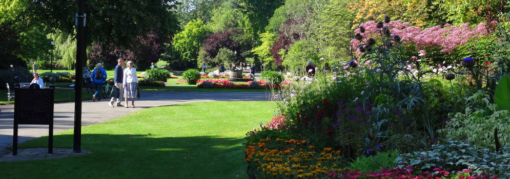 Valley Gardens in Harrogate, Engeland