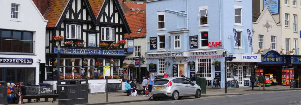 Winkels in Scarborough, Engeland
