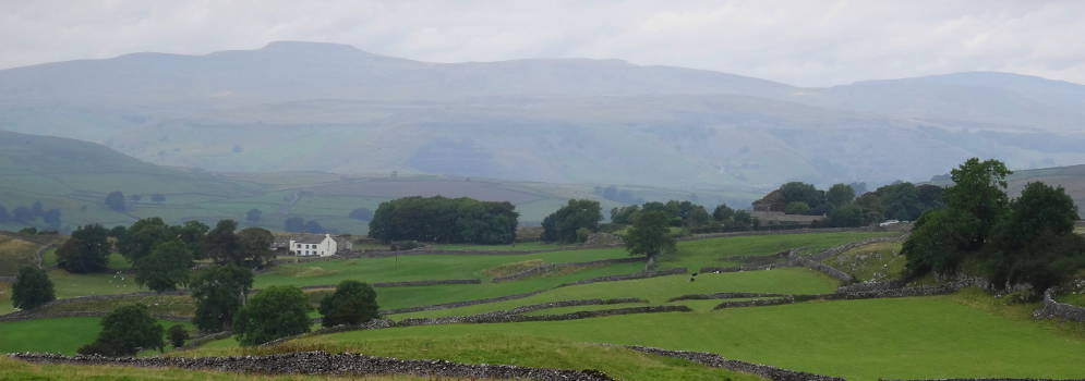 Boerderij vlakbij Settle in de Yorkshire Dales, Engeland