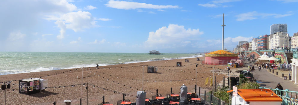 Strand van Brighton