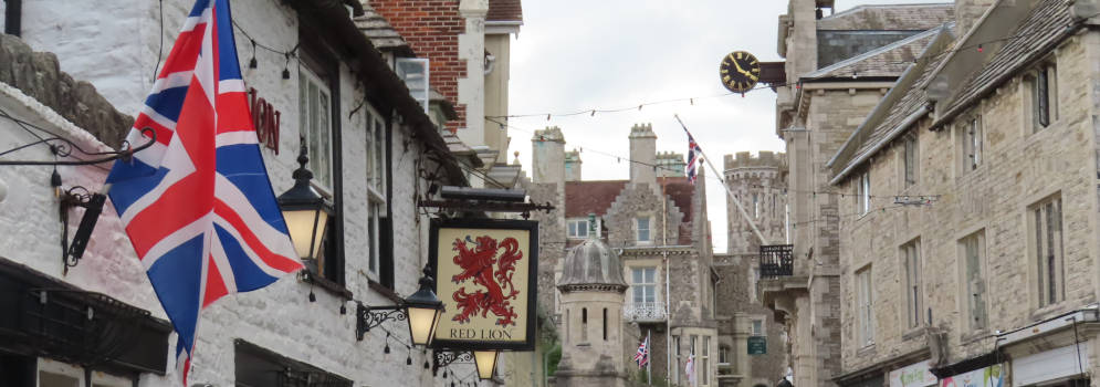 Badplaats Swanage in Dorset