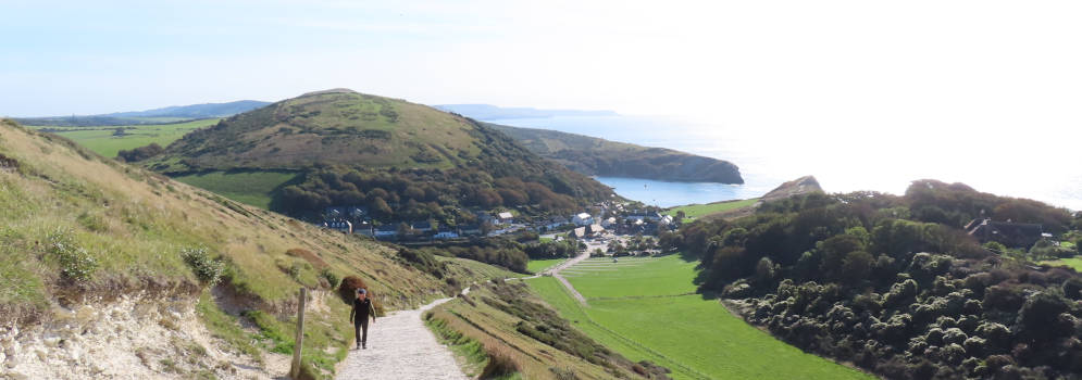 Lulworth Cove in Dorset