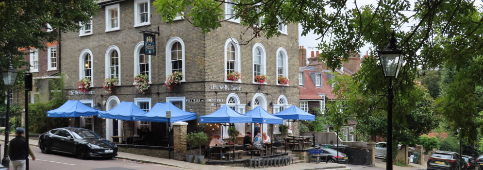Pub in Hampstead, Londen