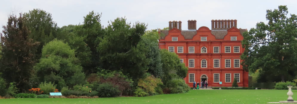 Het paleis in Kew, Londen