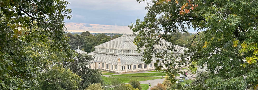 Temperate House in Kew, Londen